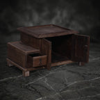 Vintage Handcrafted Wooden Desk Organizer