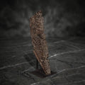 Architectural Fragment: Ornate Hand-Carved Wooden Bracket
