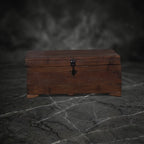 Antique British Colonial Style Campaign Trunk