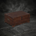 Antique British Colonial Style Campaign Trunk