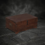 Antique British Colonial Style Campaign Trunk