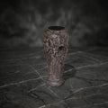 Vintage Hand-Carved Wooden Pillar Base