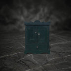 Vintage Green Handcrafted Cabinet