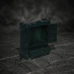 Vintage Green Handcrafted Cabinet