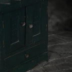 Vintage Green Handcrafted Cabinet