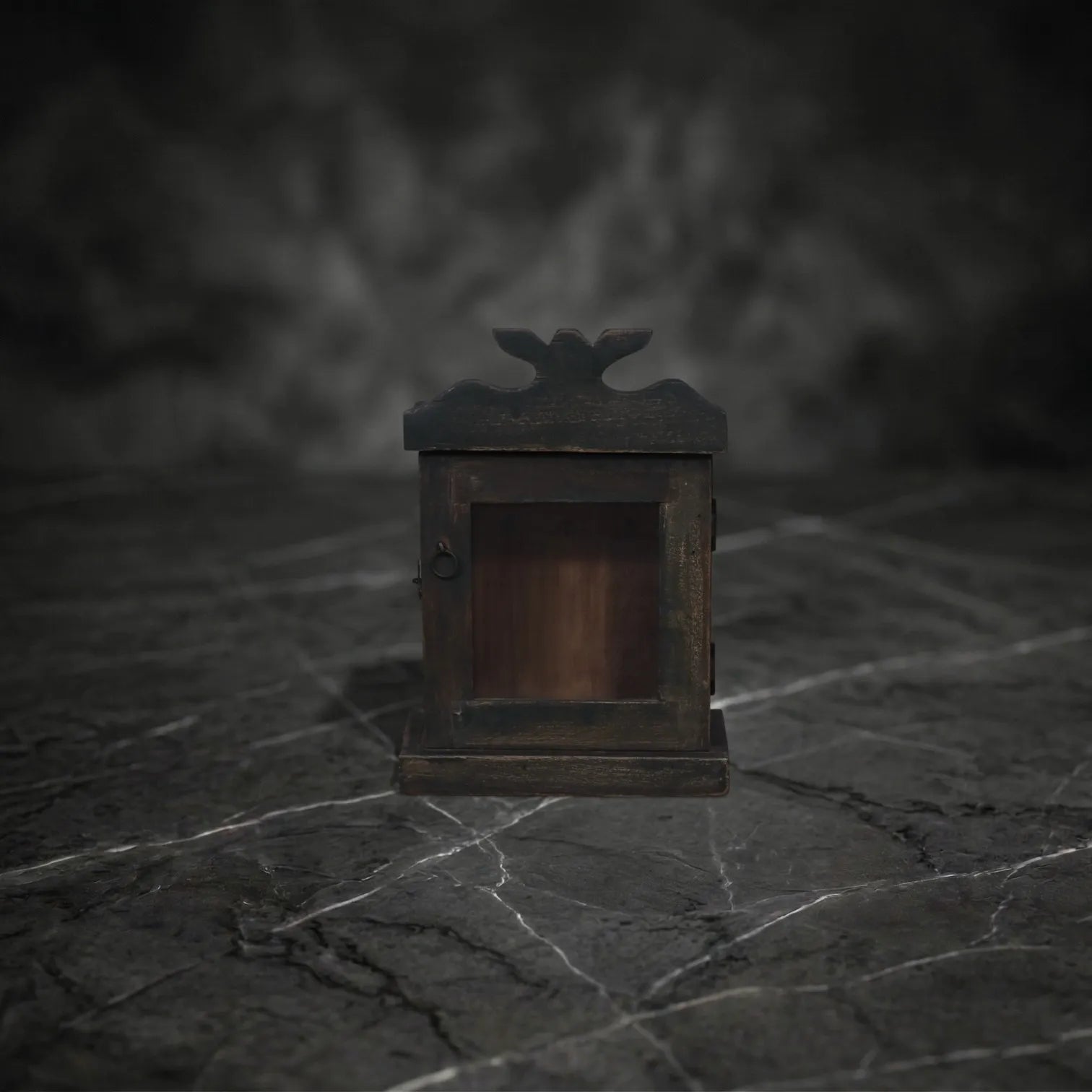 Traditional Wooden Key Cabinet
