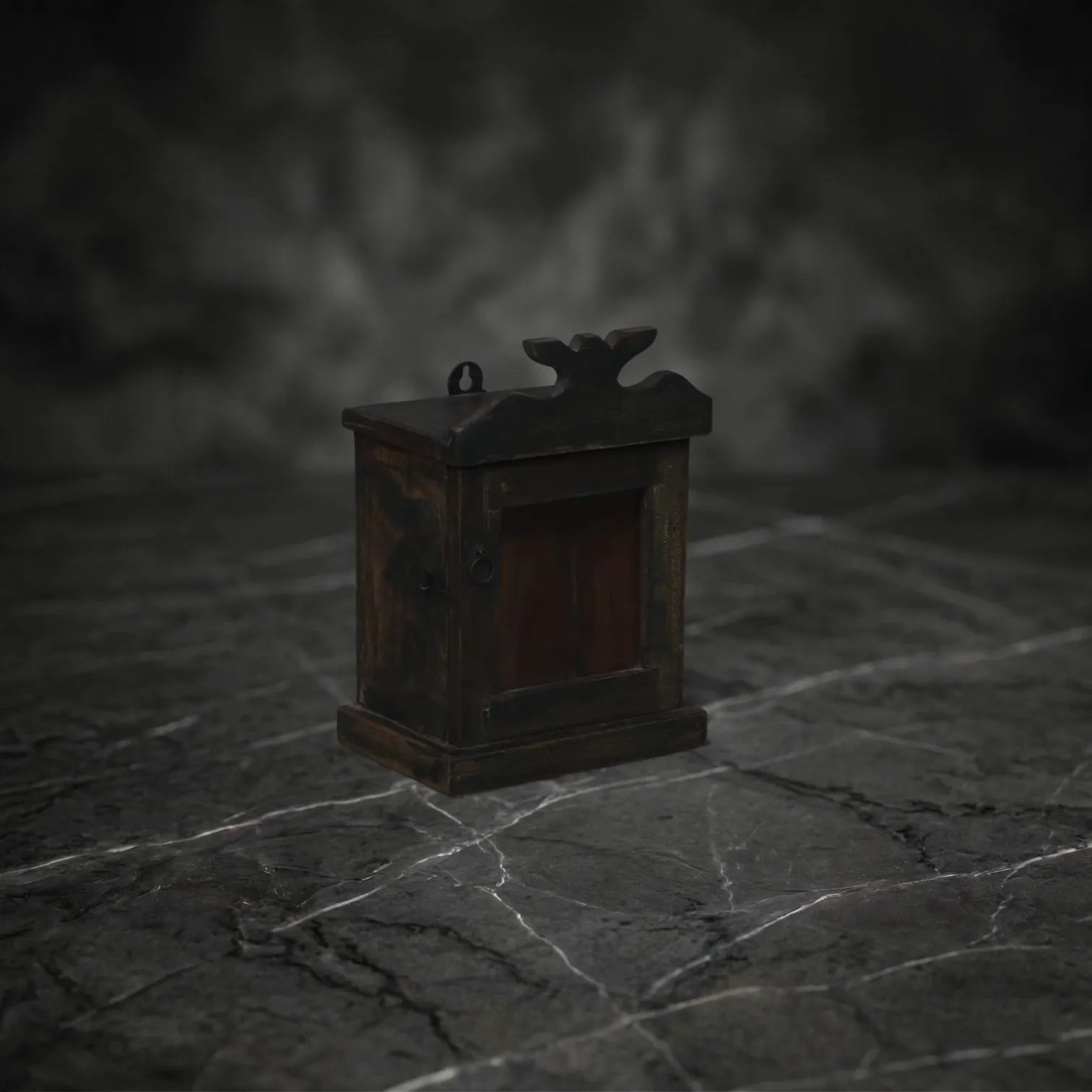 Traditional Wooden Key Cabinet