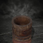 Antique Wooden Mortar