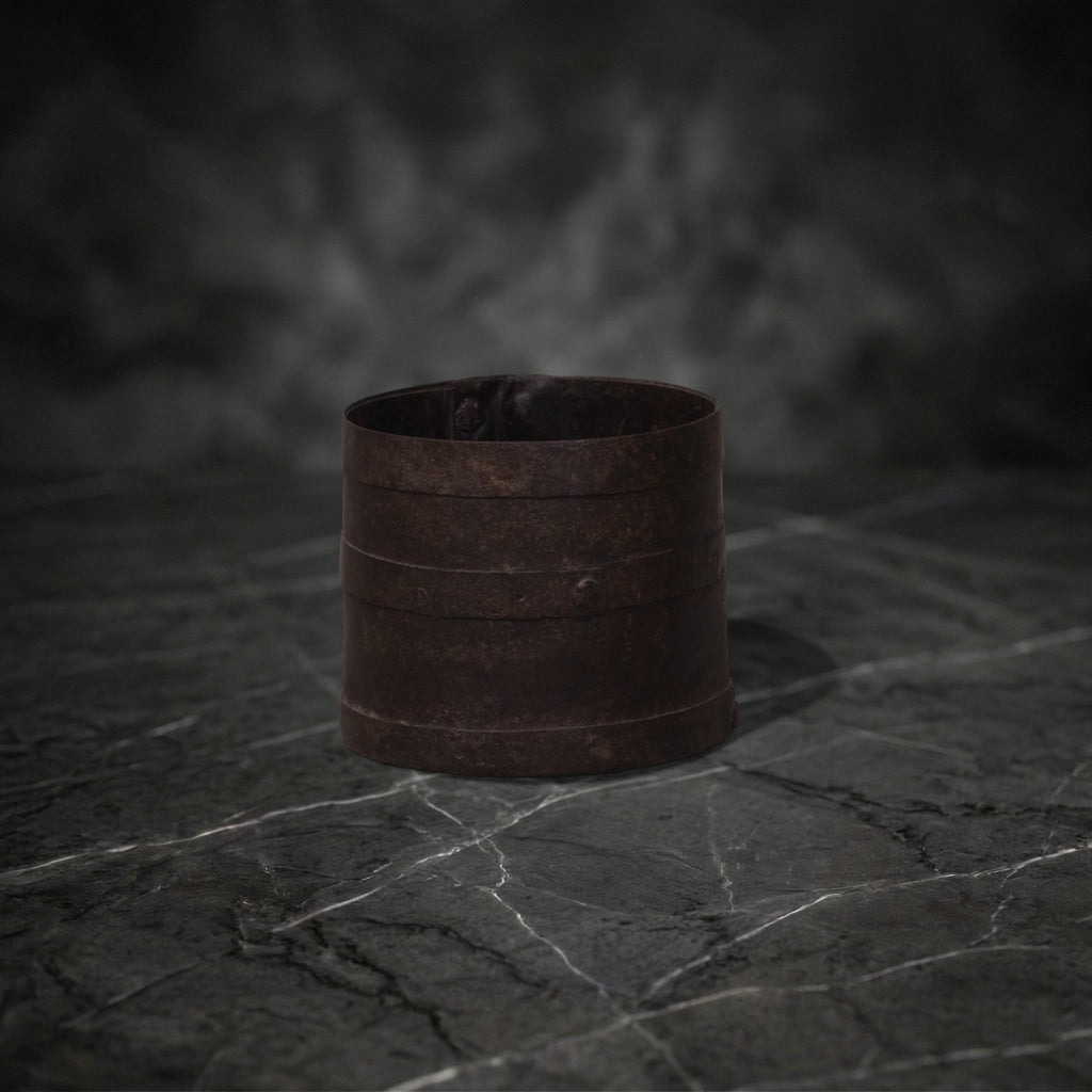 Antique Hand-Forged Iron Grain Measure