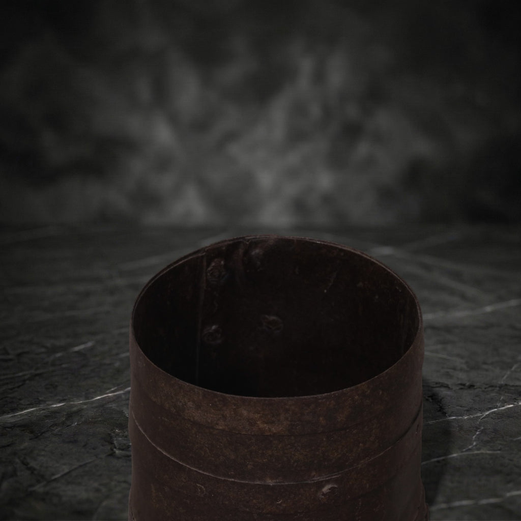 Antique Hand-Forged Iron Grain Measure