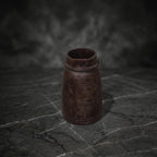 Antique Naga Tribal Wooden Water Jug