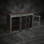 Vintage Distressed Pastel Sideboard
