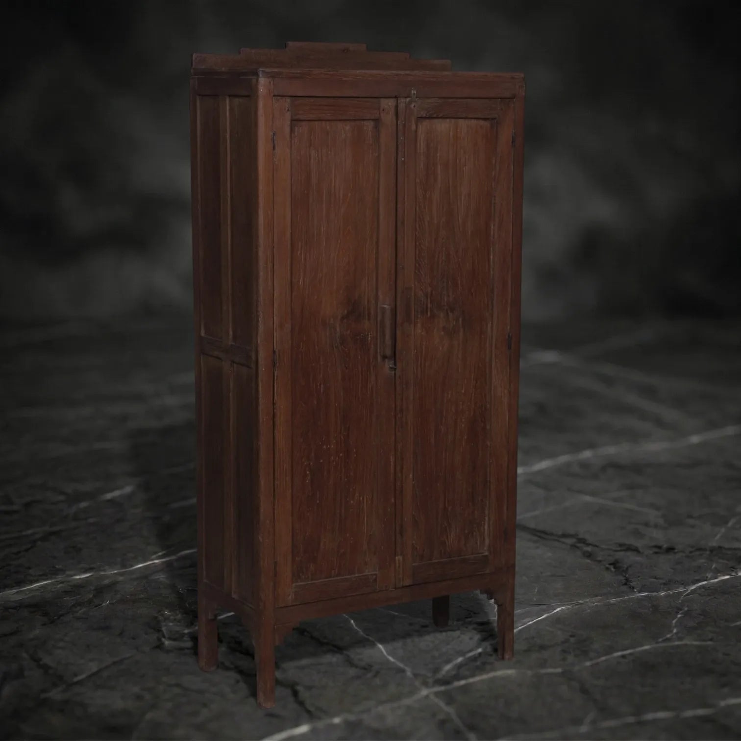 Antique Teakwood Administrative Almirah