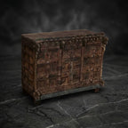 Hand-Carved Traditional Dowry Chest